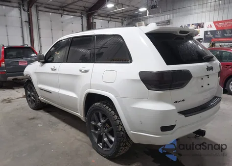 2021 Jeep Grand Cherokee 80Th Anniversary 4X4 z USA, uszkodzony, nr VIN 1C4RJFBG1MC856431